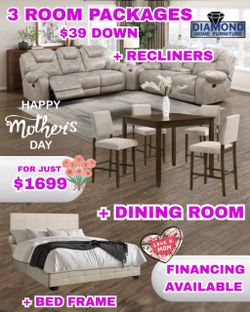 3 ROOM PACKAGES DEAL 📍😎🤓✅