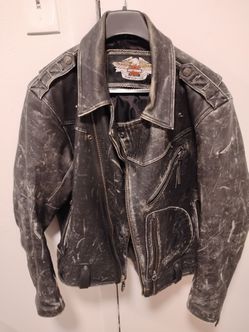 Authentic vintage Harley-Davidson leather jacket