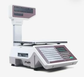 TBLOTYD Commercial WiFi Barcode Label Printing Scale – Dual Display – 63 PLU Keys – New/Open Box