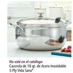 Olla Vida Sana  De 18 Qts Princess House 