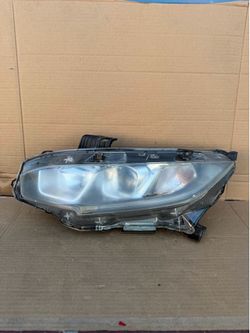 2016,2017,2018 Honda Civic Headlight/Foco Delantero Lh Driver Oem,Original  Ask