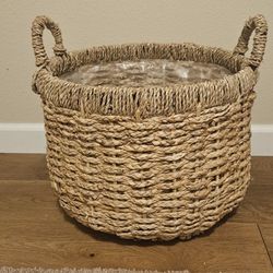 WICKER BASKET for PLANT