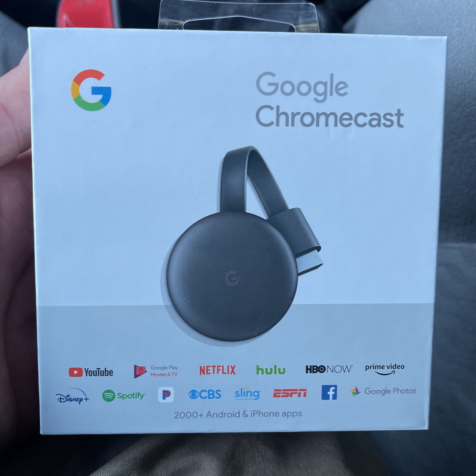 2 For $30! Google Chromecast - Charcoal (BRAND NEW IN THE BOX!)