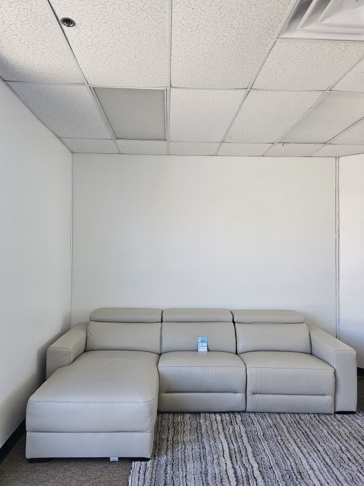 Leather Sectional - Nevio