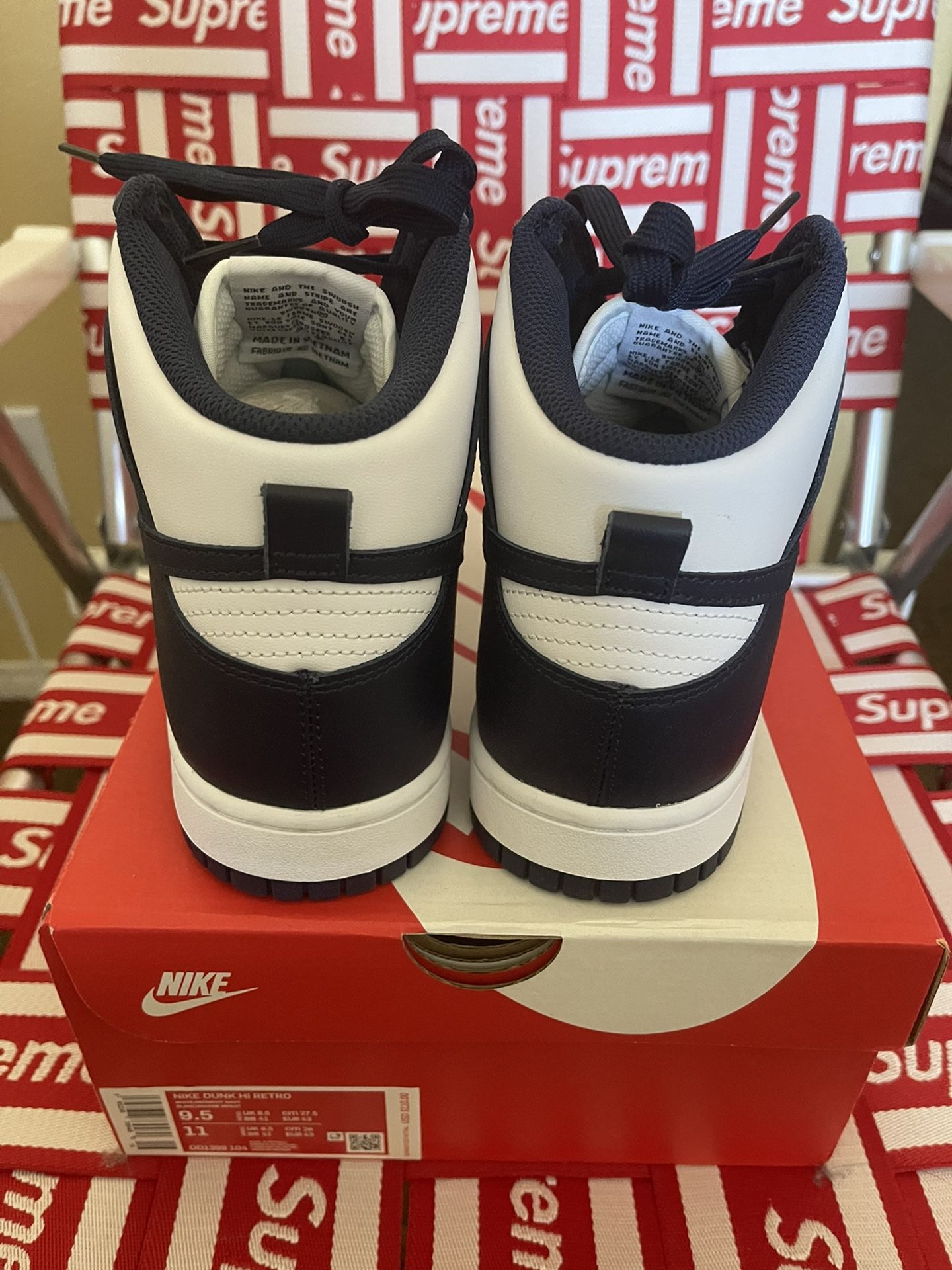 Nike Dunk Championship Navy Size 9.5 - $220