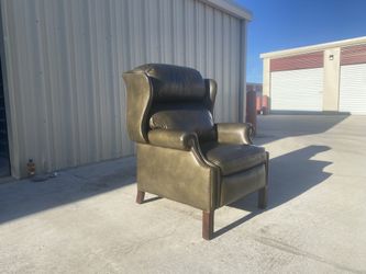 Hancock And Moore Leather Recliner Chair