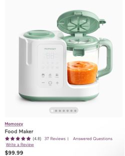 Baby food maker and bottle warmer