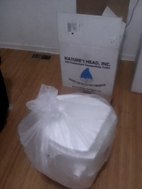 Nature's Head Composting Spider Handel Toilet 