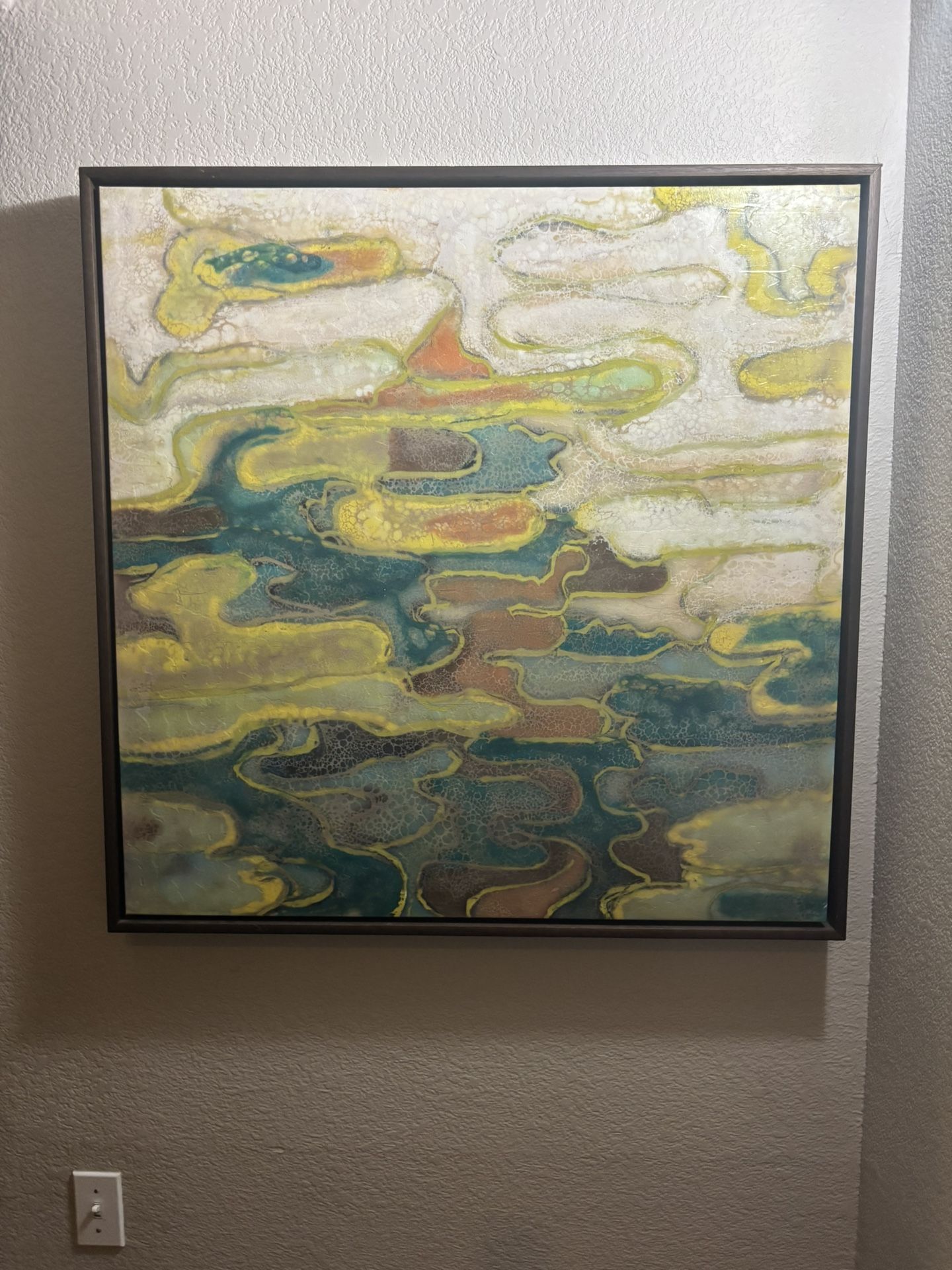 40” Abstract Art