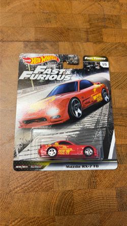 Hot wheels Fast &Fueious Mazda RX-7 FD