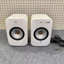 KEF LSX II LT Wireless Bookshelf Speakers – Hi-Res Audio, Uni-Q Driver Array, 200W Amplification