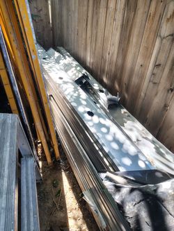 Framing the metal 13 feet long, 6 inches wide, and 8 inches wide  20g  16 G  14G
