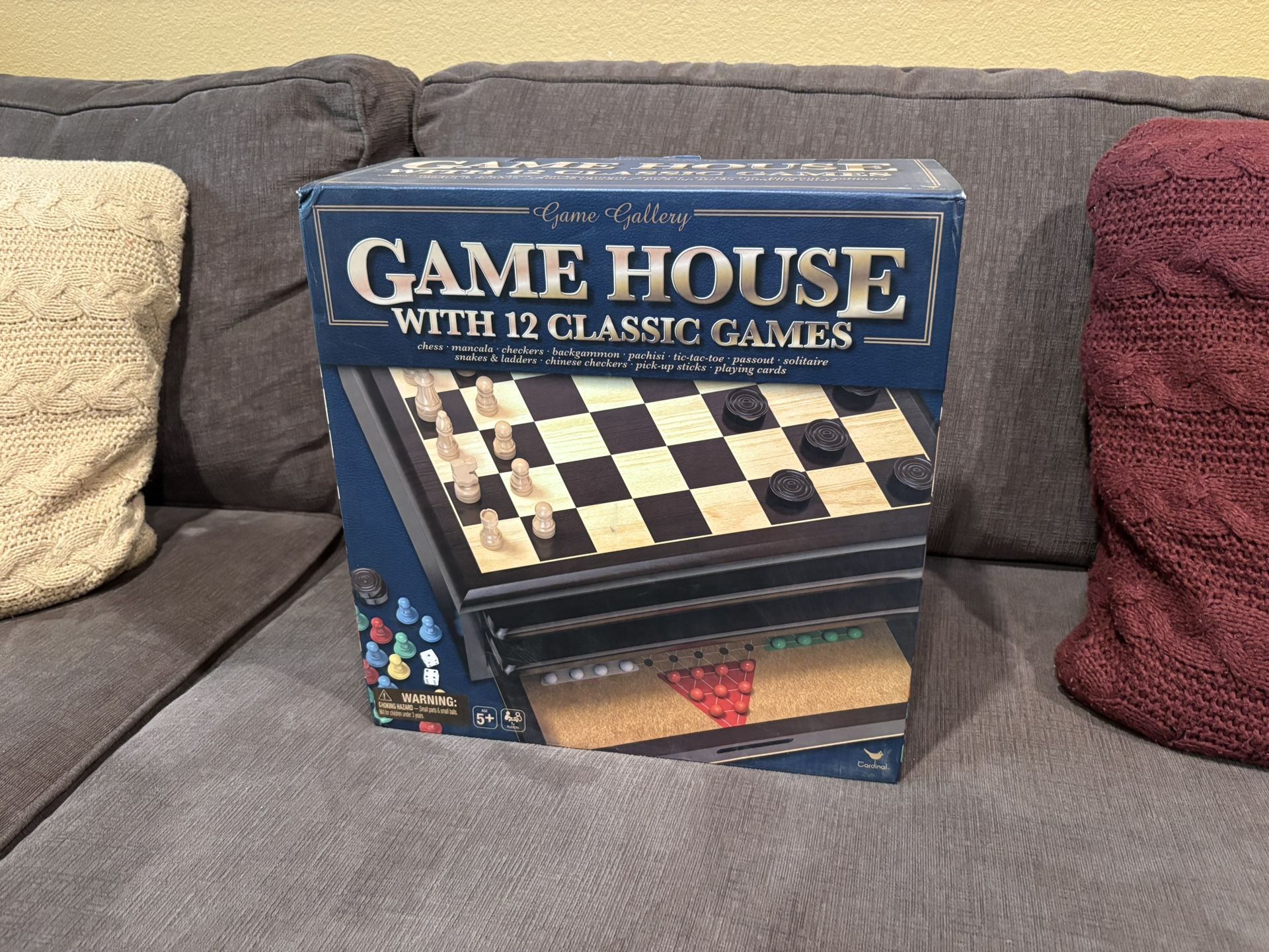 Game House Set - Brand New (12 Games)