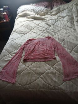 Pink crop top /XXL