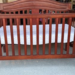 Crib + New mattress 