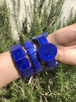 3 lapis bracelets