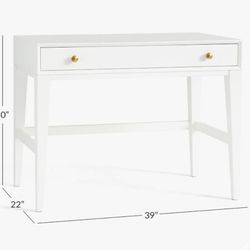 pottery barn teen Amelia writing desk
