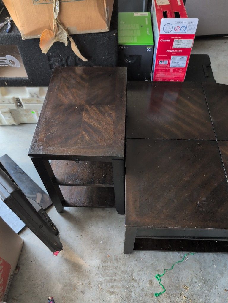 Living room table set