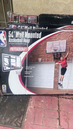 Basketball Hoop 54” wall mounted