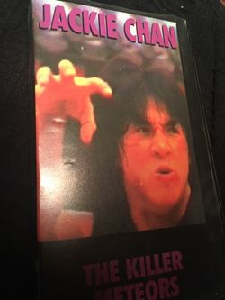jackie chan killer meteors vhs