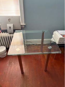 Square Glass Table