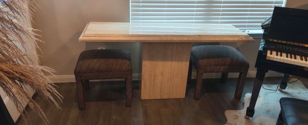 Stone Italian Table Set