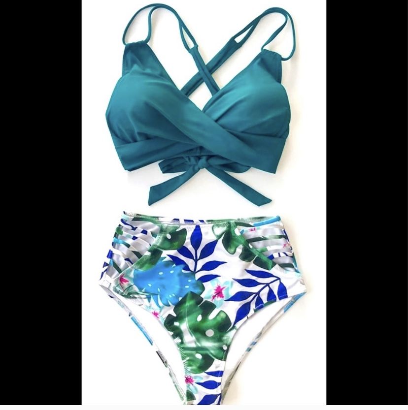 NWT CUPSHE Swimsuit Two Piece