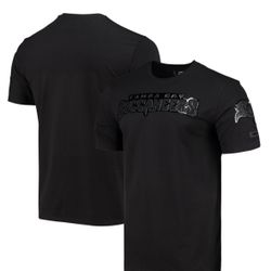 Men's Pro Standard Black Tampa Bay Buccaneers Logo Pro Team 3XL Shirt NWT