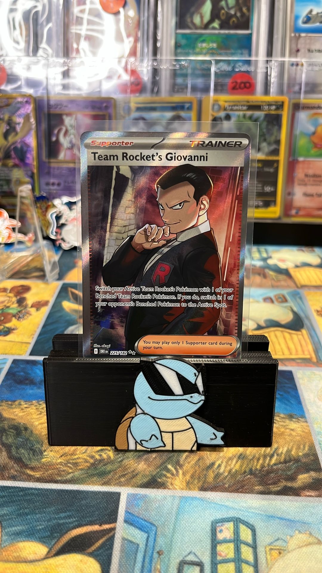 Team Rocket Giovanni 225/182