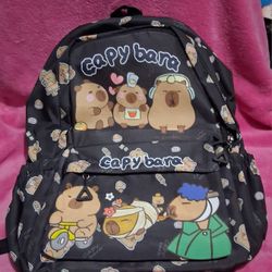 Capybara 16 Inch Backpack 