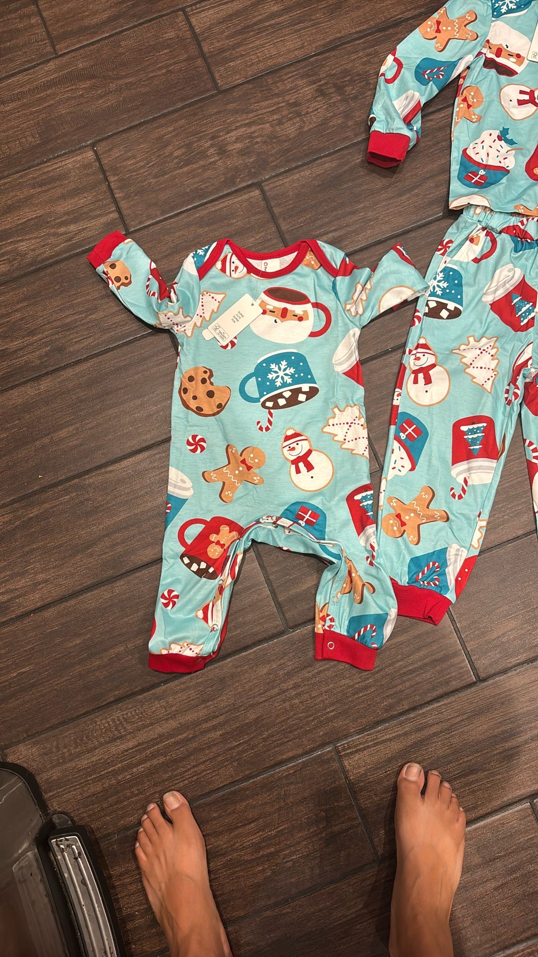 Matching Christmas Kids Pjs 