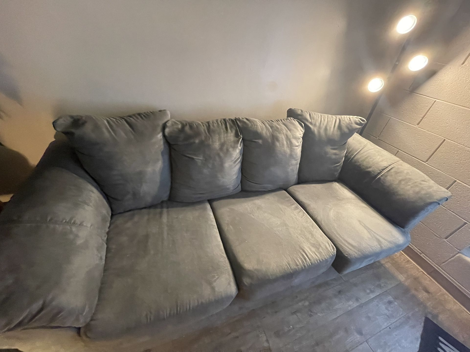 Sage Green Couch