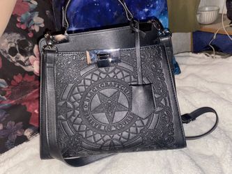 Blackcraft Baroque Top Handle Bag Gothic 