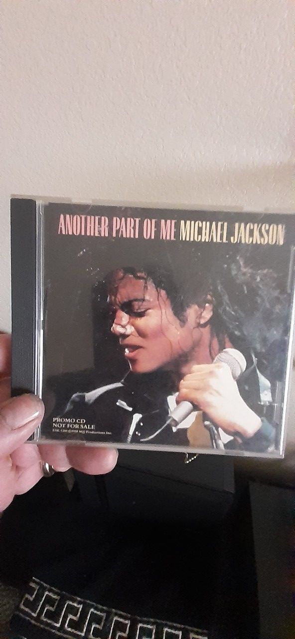 Michael Jackson promo cd