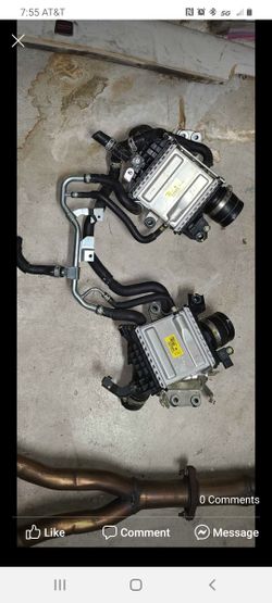 Q50 Red Sport intercooler obo