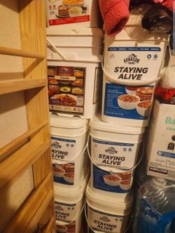 Emergency food bucket