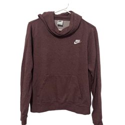 Nike Hoodie Women Medium Pullover Long Sleeve Sweatshirt Athletic Activewear