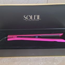 Soleil Hair Straightener Metallic Pink