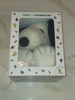 Starbucks Peanuts Snoopy Plush