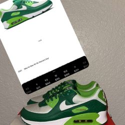 Air Max 90’s St Pats 