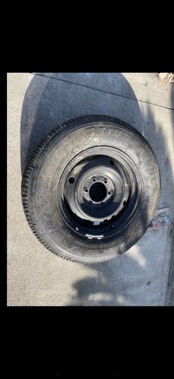 1 — 265/65r17 6x5.5 6x139.7 Stock Tacoma 4runner Tundra Yukon Tahoe Wheel Rim Bridgestone Tire 90% Treads!