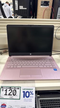 Pink HP Laptop