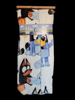 Bluey Reversible Coco Plush Throw 50x70in 