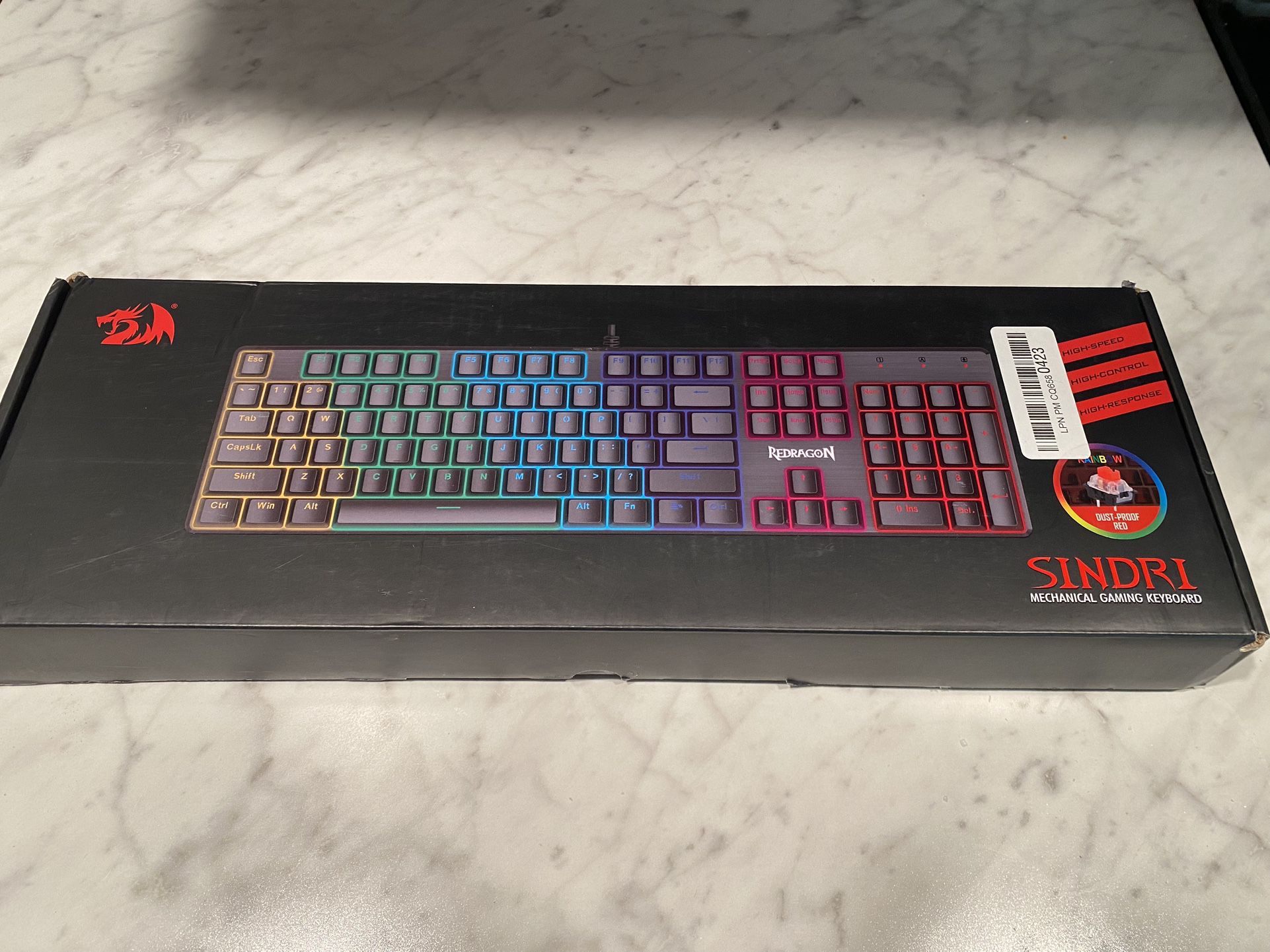 Brand New Sindri Reddragon Keyboard 