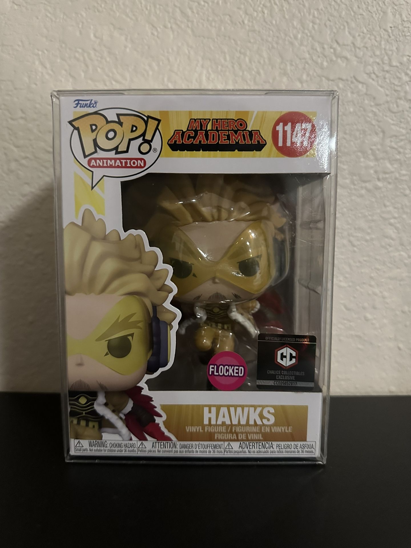 Hawks Flocked Funko Pop 1147