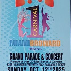 Miami Carnival Tickets - Sunday