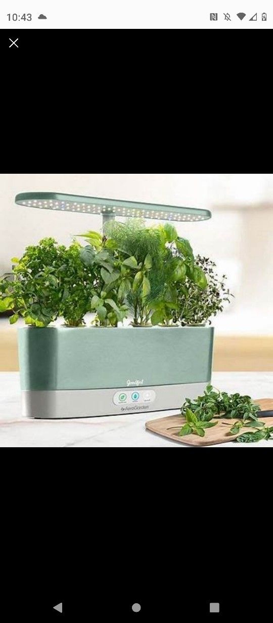 AeroGarden
Goodful by Harvest Slim Countertop Garden & Gourmet Herbs Seed Kit