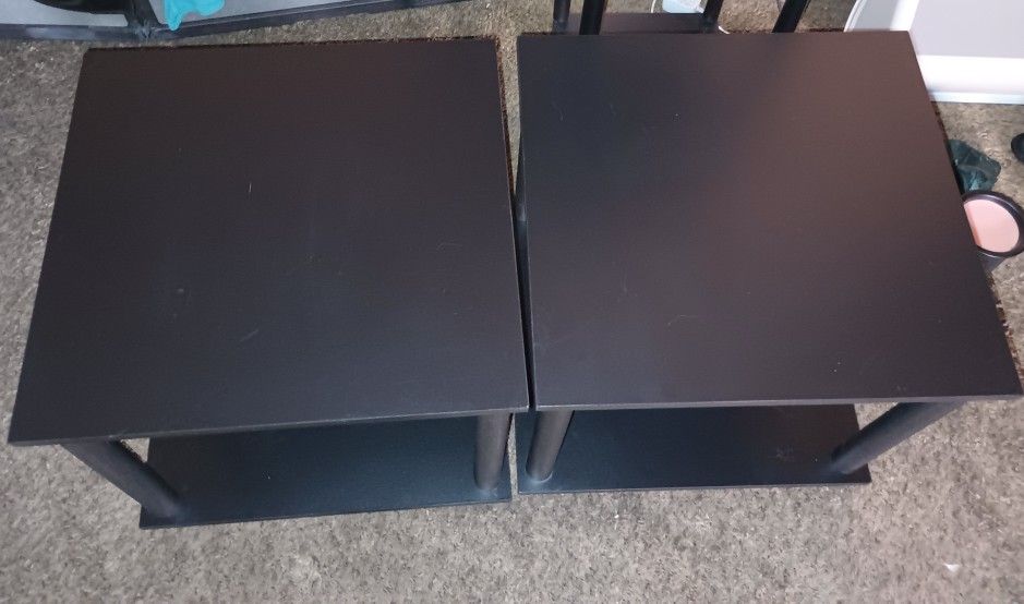 Mainstays End Tables X2