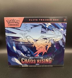 Pokemon TCG Mega Evolution Chaos Rising ETB Elite Trainer Box