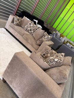 2pc sofa couch loveseat set (DELIVERY AVAILABLE)